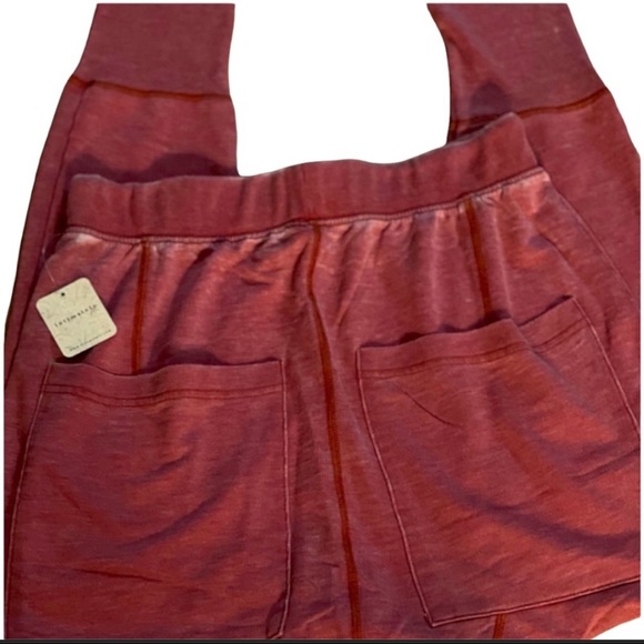 FREE PEOPLE Cozy All Day Harem Leggin Winding Roads size small - Picture 4 of 6